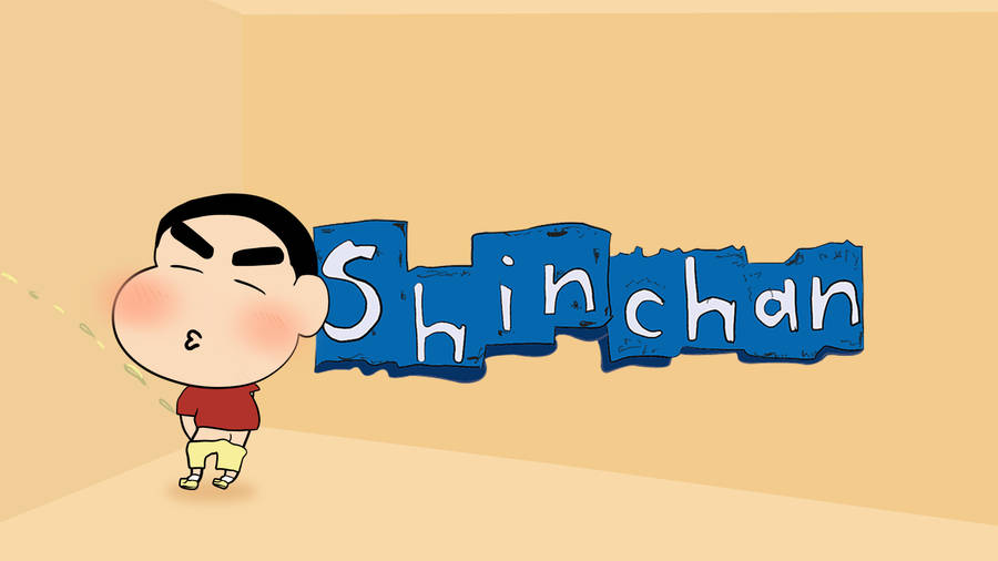 peeing shin chan cartoon logo