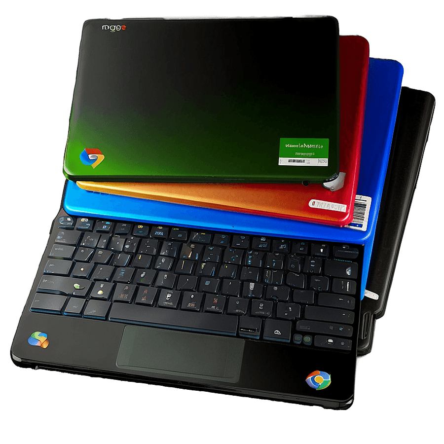 Chromebook in Different Colors PNG 71