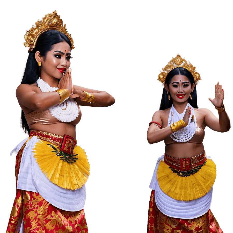 Balinese Dance Performance PNG nph