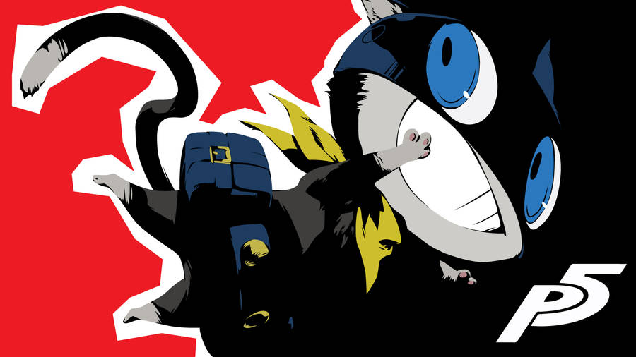 Download Persona 5 4k Morgana Wallpaper | Wallpapers.com