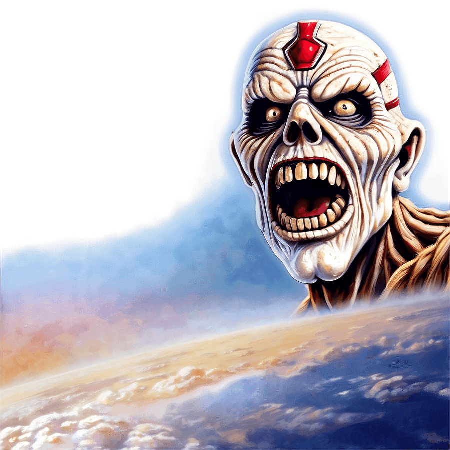 Iron Maiden Empire of the Clouds Art PNG 06232024