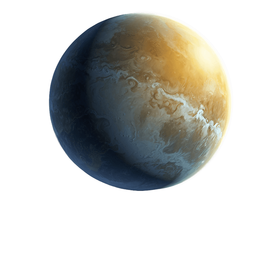 Planet Orbit Outline PNG yks3
