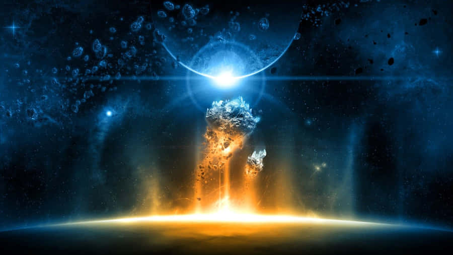 GalaxyArtwork 1920 x 1080 Hintergrund