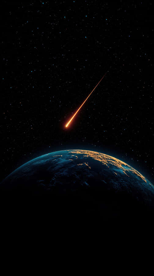 Kosmisk, Stjerne, Lysende Bakgrunn, Jorden, Natt, Meteor, Galakse, Astronomi, Rom