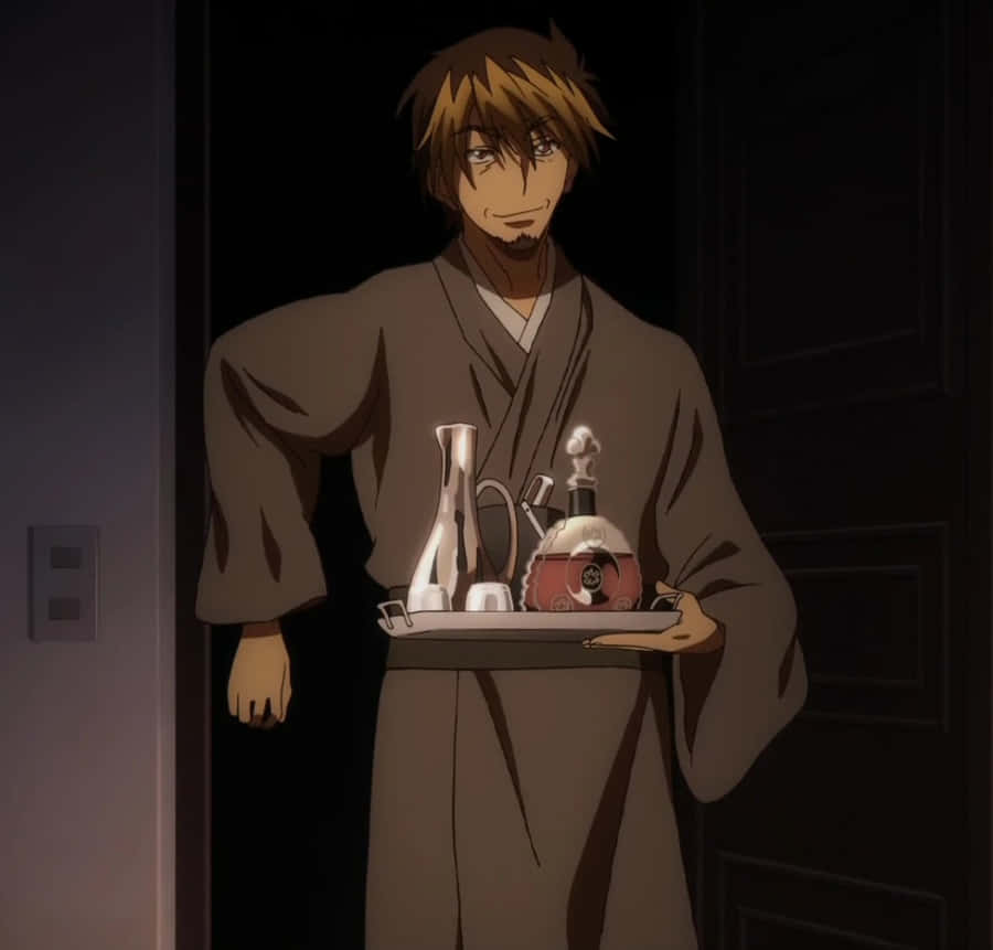Azazel mit Teetablett Highschool Dx D