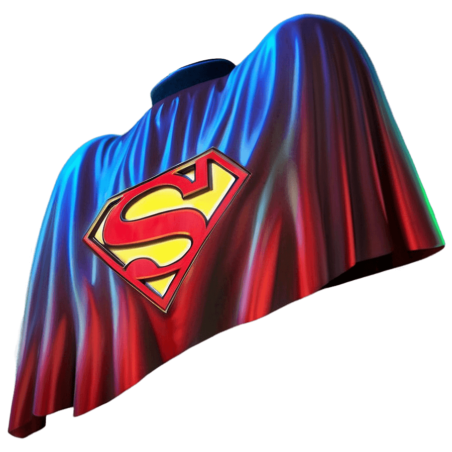 Glowing Superman Cape PNG yue36