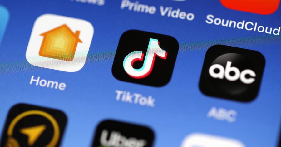 Tiktokprofillbild mobilapplikation