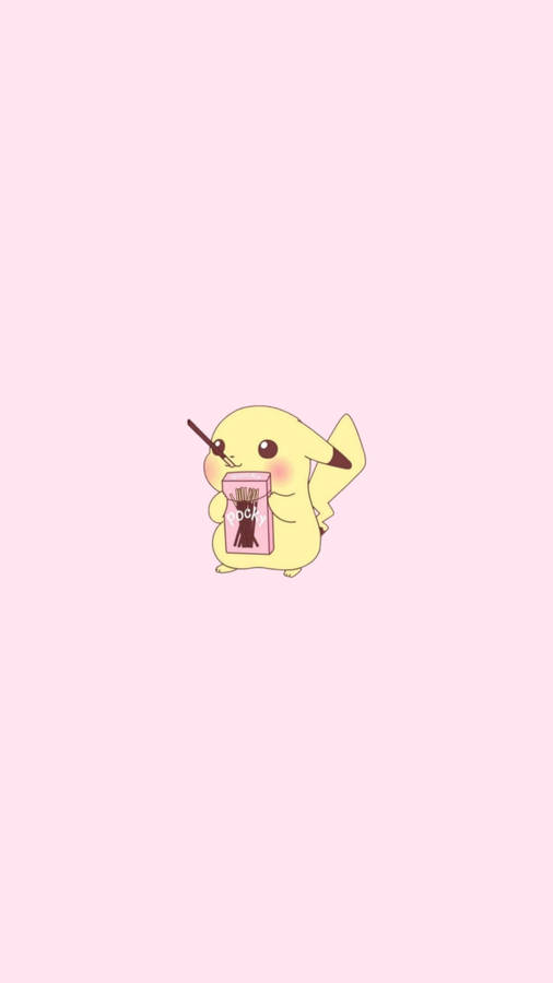 Download Pika Pocky Soft Aesthetic Wallpaper Wallpapers Com