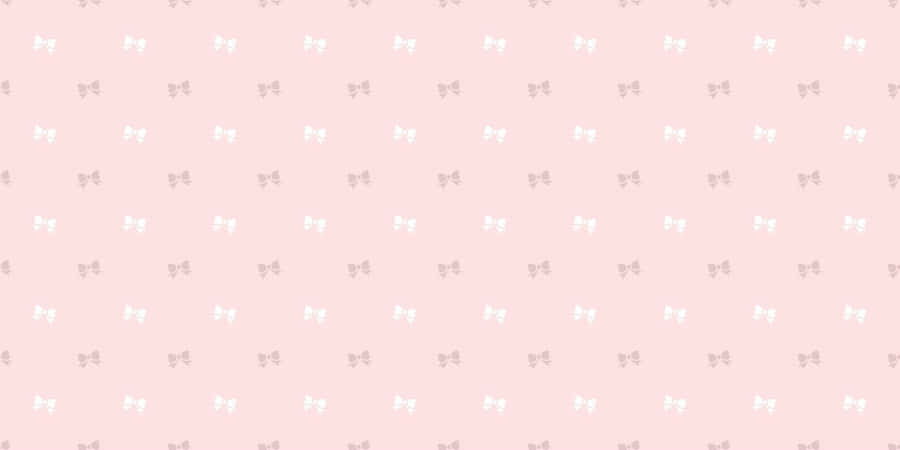Pink Bow Pattern Background