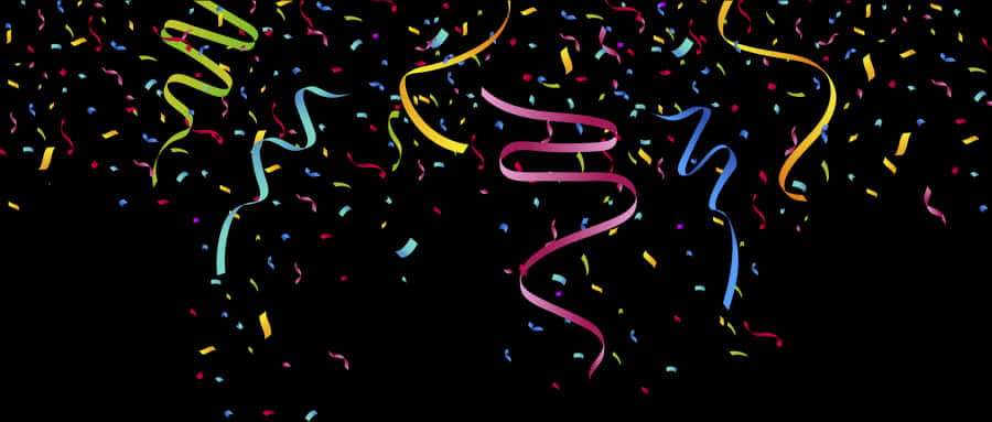 Clipart Fireworks Confetti - Transparent Background Confetti Png, Png Download