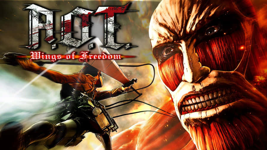 Flygin i friheten med Attack on Titan Wings Of Freedom