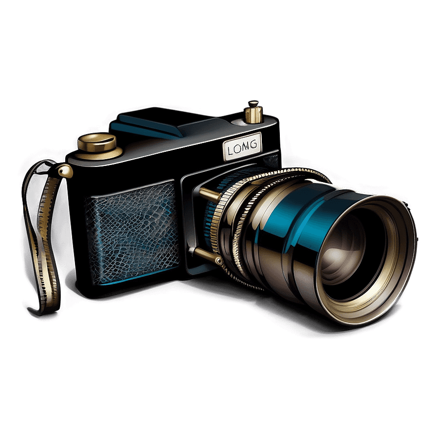 Old Fashioned Film Camera PNG 80
