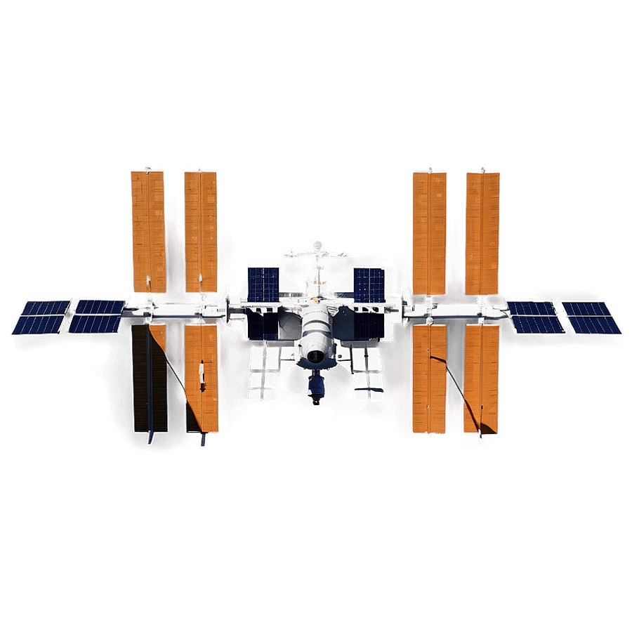Space Station in Orbit PNG ehf27