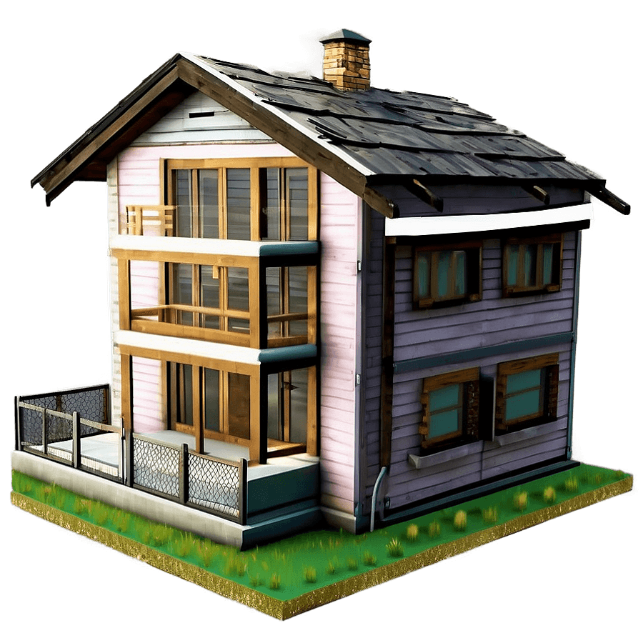 Trap House with Hidden Rooms PNG irq