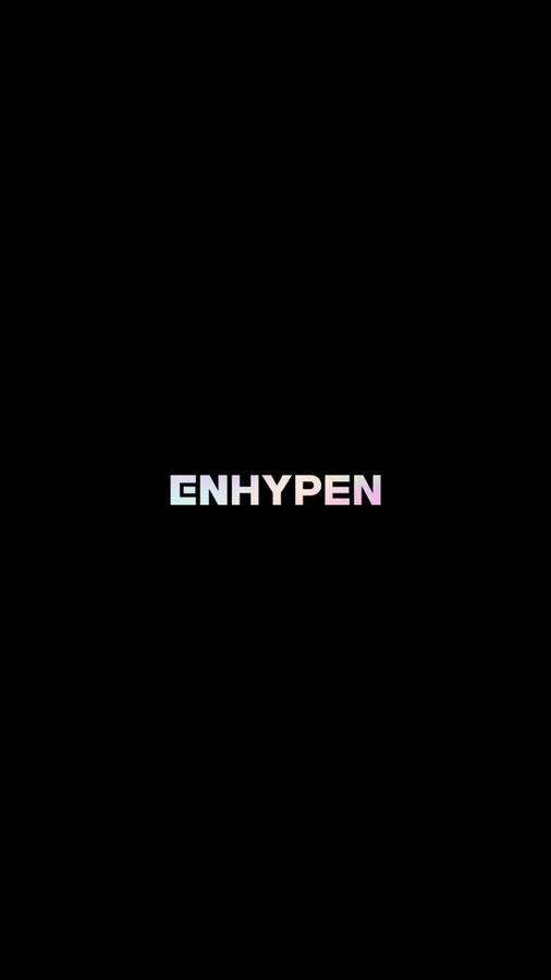 Download Plain Black Enhypen Aesthetic Wallpaper | Wallpapers.com