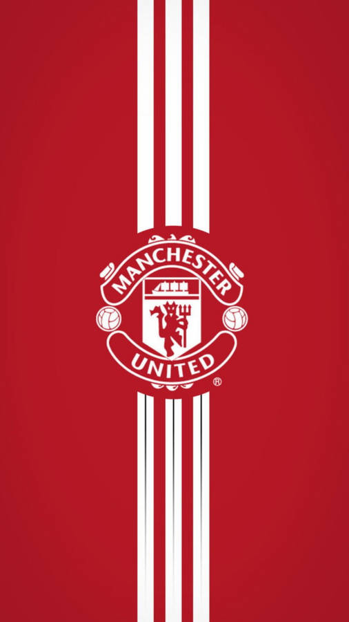 Download Plain Manchester United Mobile Wallpaper | Wallpapers.com