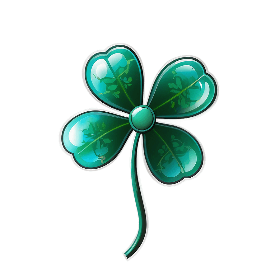 St. Patrick's Day Clover PNG xls