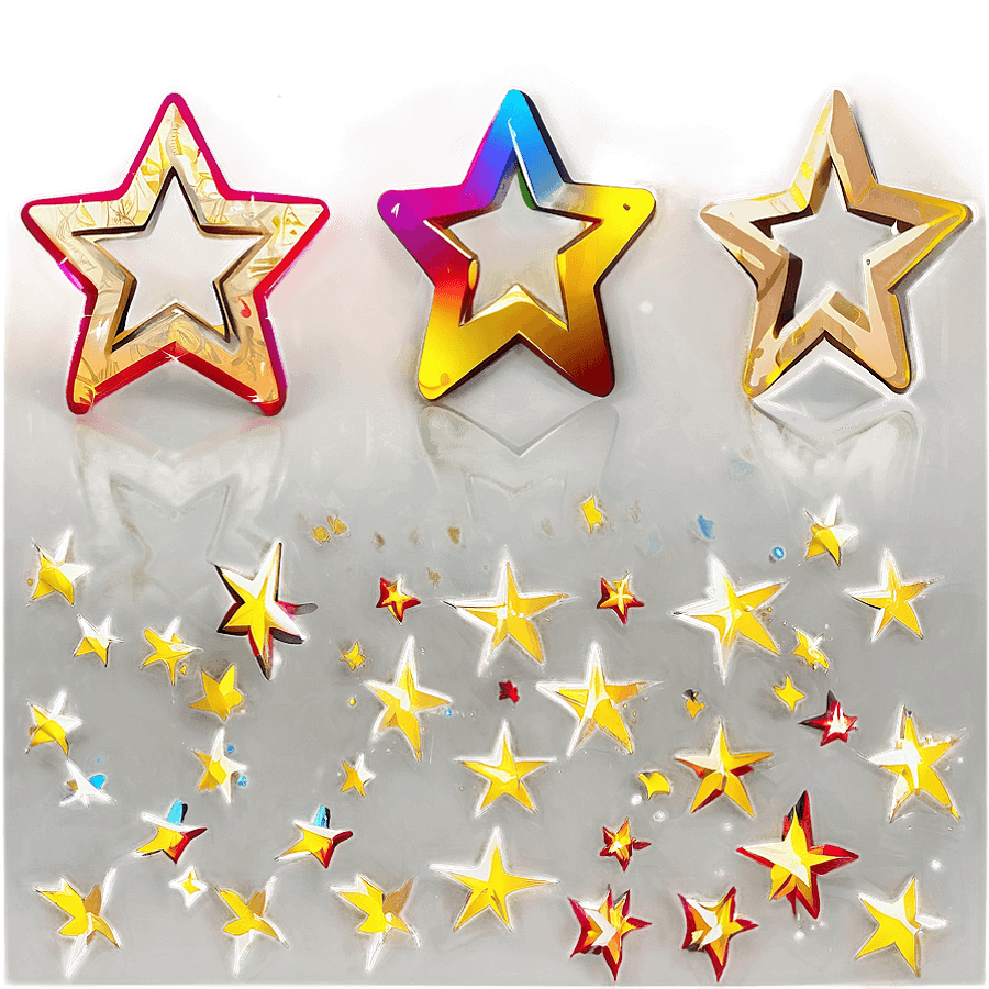 Estrellas Abstractas PNG 05242024