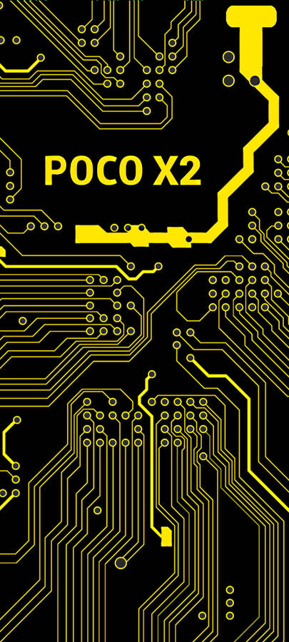 Poco X2 Smartphone with Controller Pattern