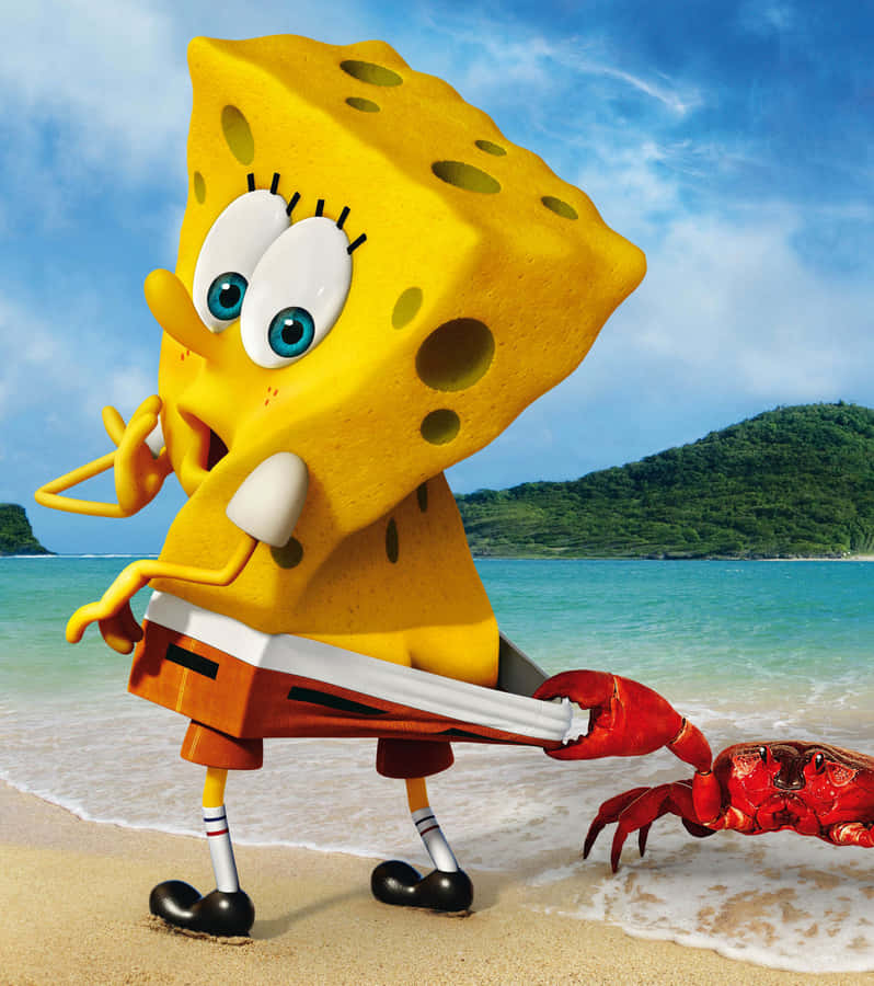 Immaginedivertente di SpongeBob in 3D