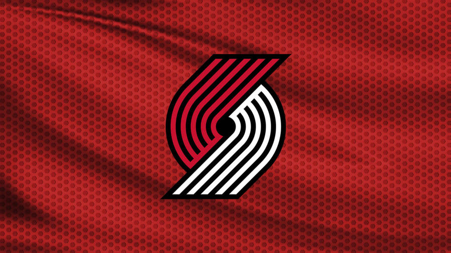 Download Portland Trail Blazers Hexagonal Design Wallpaper | Wallpapers.com