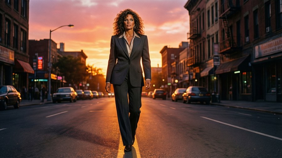 Power Suit Sunset Wallpaper