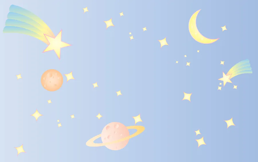 Pastel Space Celestial Elements