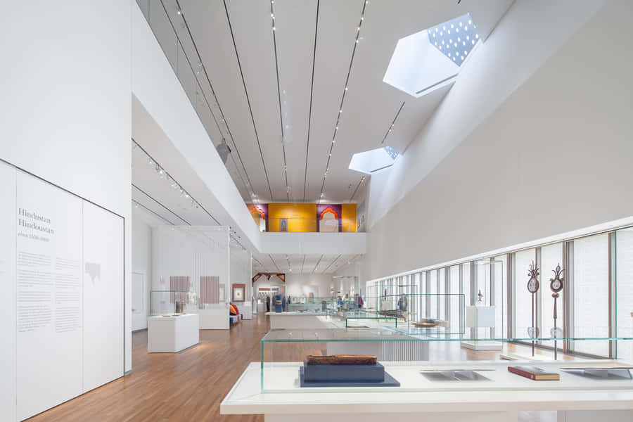 Exposição Interior do Museu Aga Khan