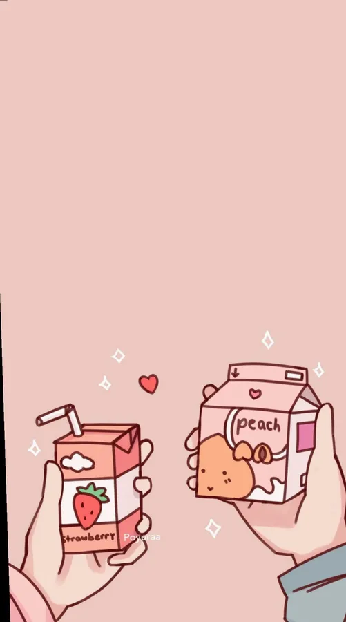 Peach Aesthetic background