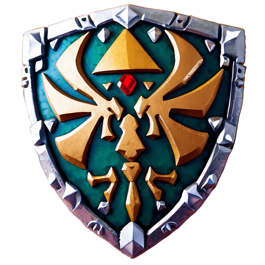 Zelda Hyrule Crest PNG phg