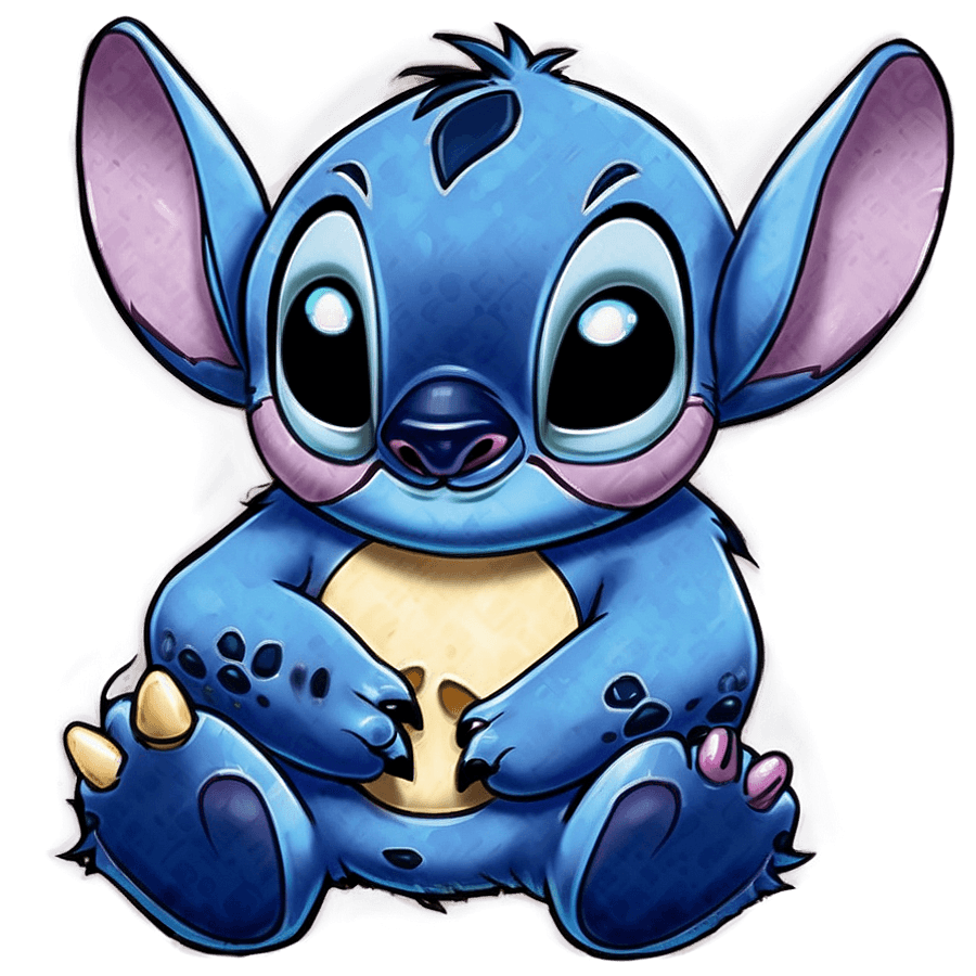 Stitch Ohana Forever PNG xba