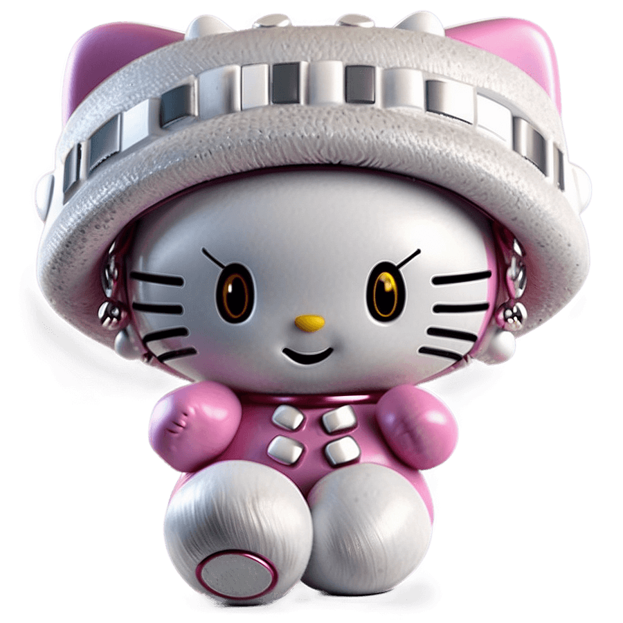 Cozy Hello Kitty Christmas PNG fgv