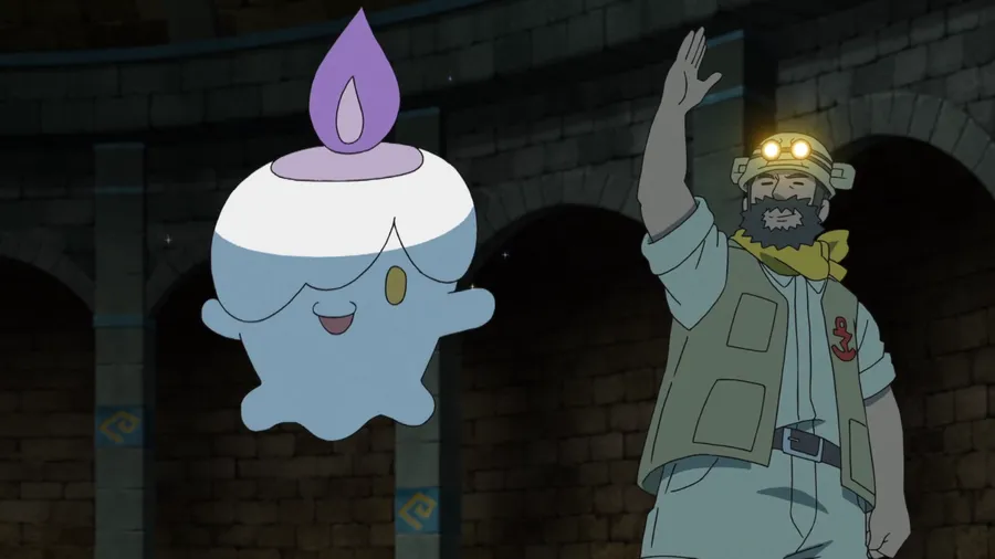 Litwick With Trainer