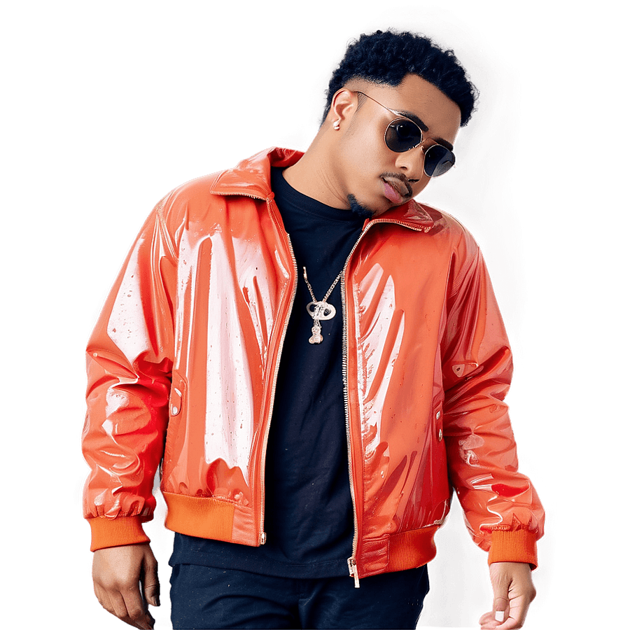 Drip Jacket Street Look PNG ots39