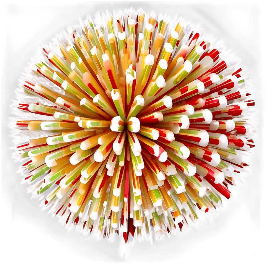 Festive Pom Pom PNG 05262024