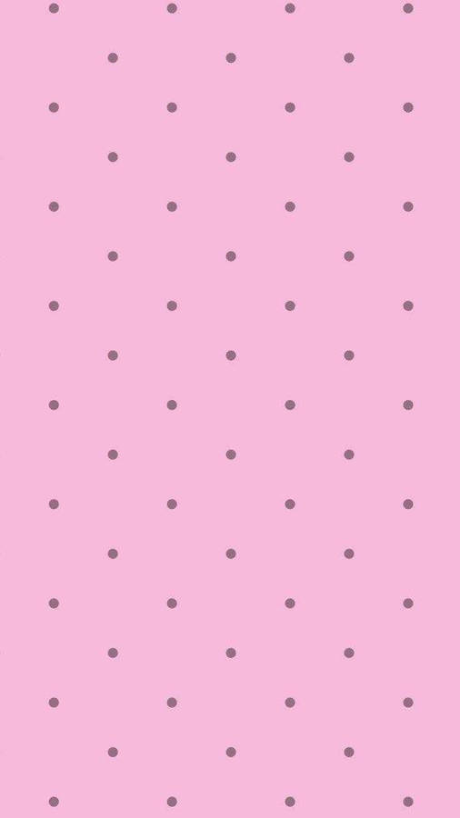 Preppy Pink Polka Dots Wallpaper Wallpapers Com - Rose Gold Polka Dot Wallpaper 4k For Pc