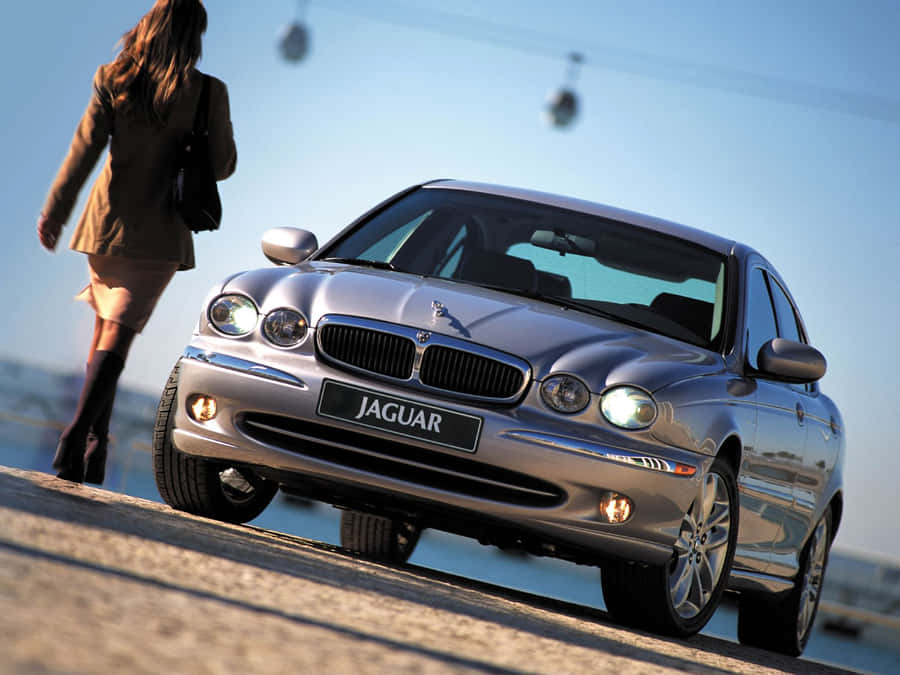 JaguarX-type 1600 x 1200 tapet