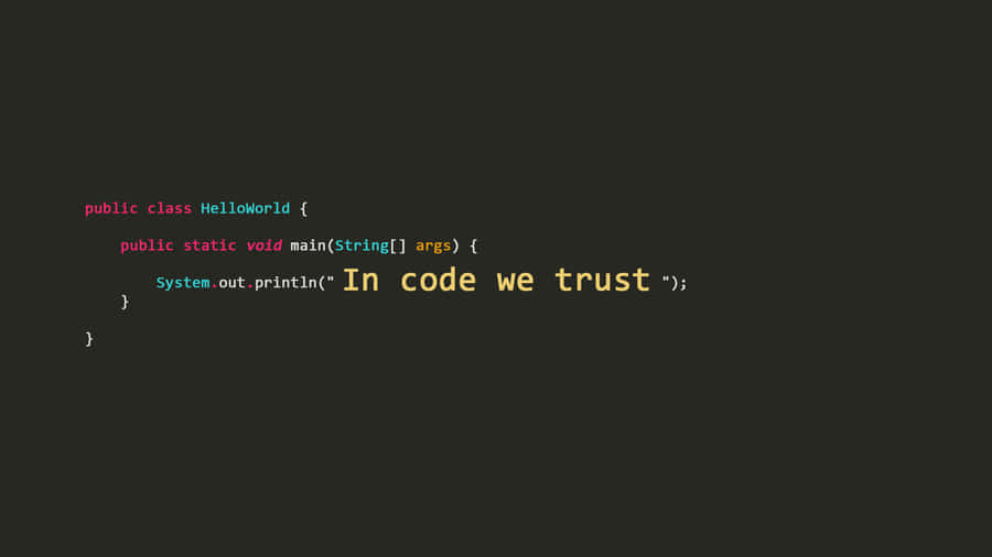 Programmeer Code Zeggende