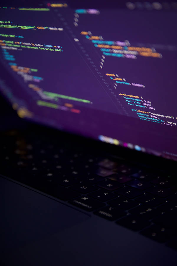 Programmering iPhone Foldet Laptop Med Koder