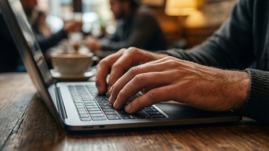 Programmieren im Café Hintergrundbilder