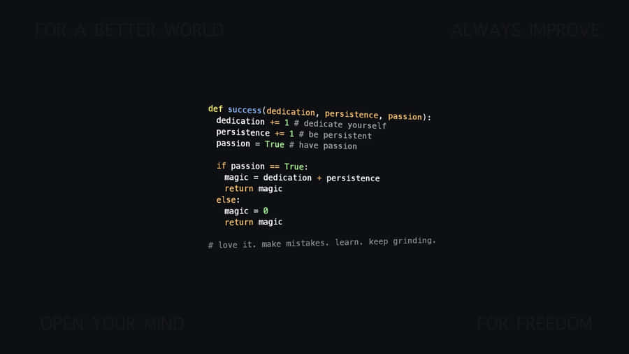 Programming Background