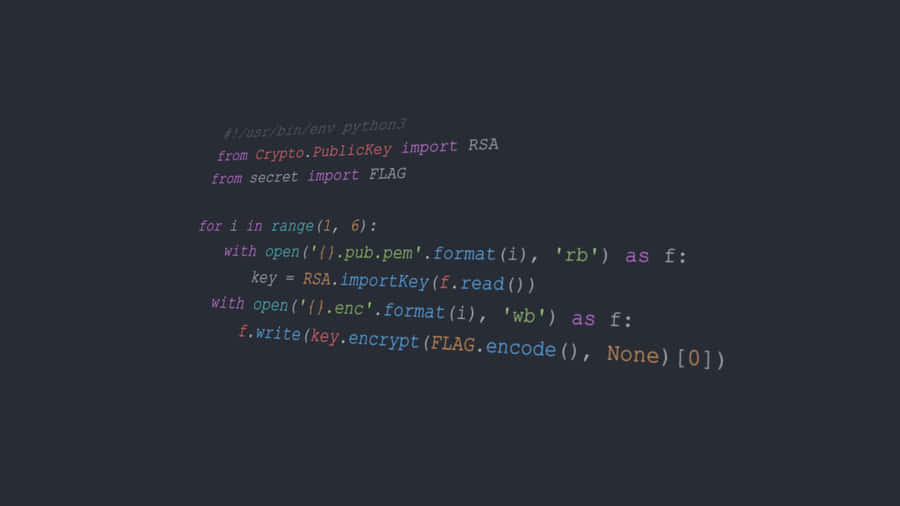 Programming Background