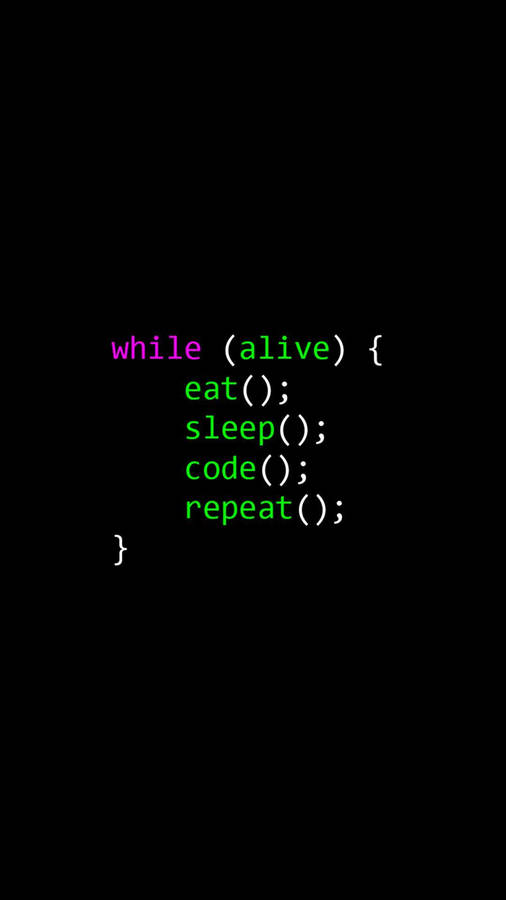 Programming iPhone While Alive Codes