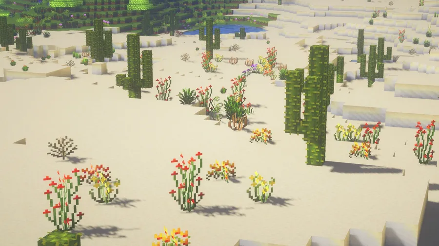 Minecraft Aesthetic Cactus Plants