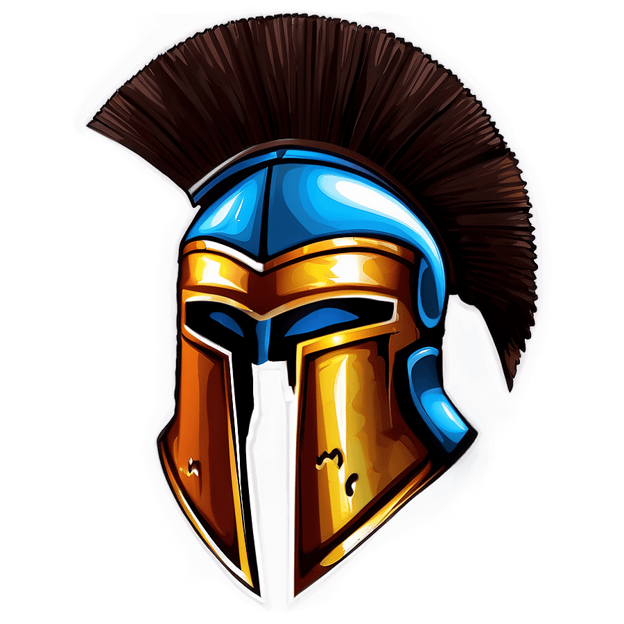 Spartan Helmet Vector PNG art42