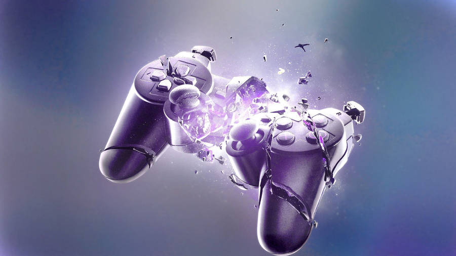 PS5Alter Controller Tribut Hintergrundbilder