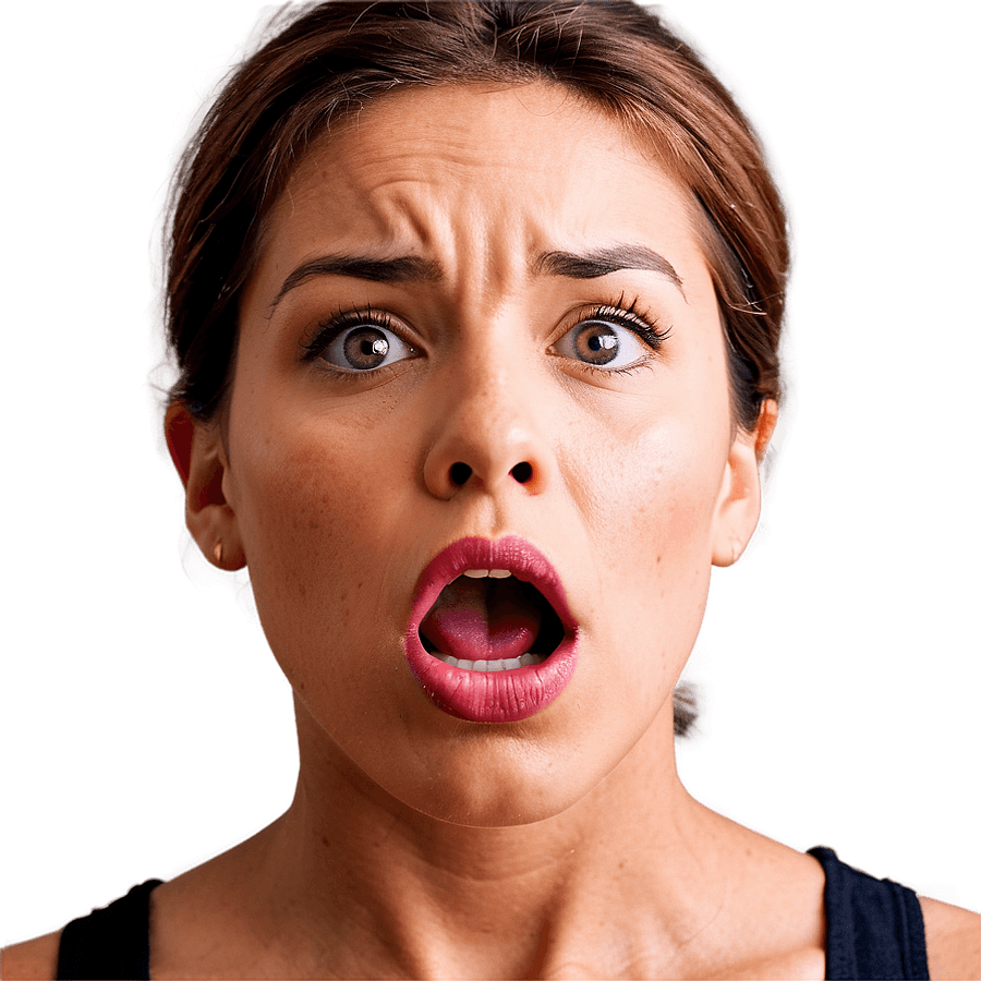 Shocked Comic Effect PNG 6