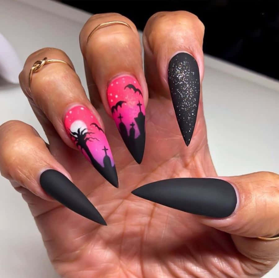 Artede unhas personalizadas para o Halloween - Dê às suas unhas uma transformação assustadora!
