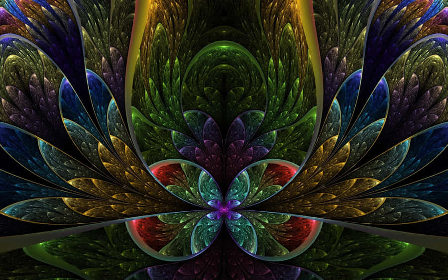 Fractaispsicodélicos 2560 x 1600 para papel de parede.