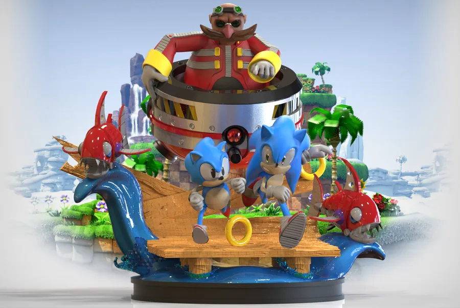 Sonic Generations Charactersand Items